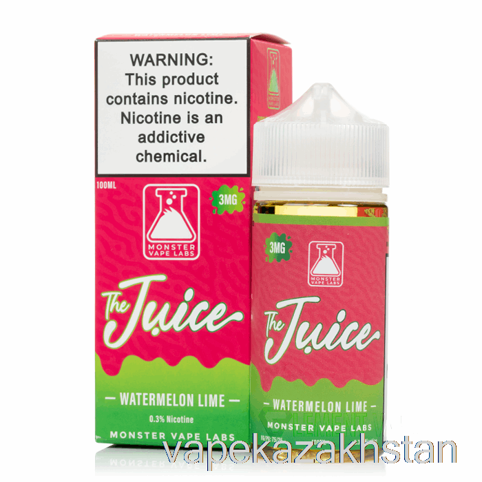 Vape Kazakhstan Watermelon Lime - The Juice - 100mL 12mg